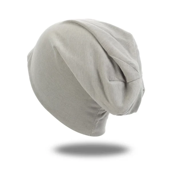 Solid Beanie Polyester Men/Women Unisex Beanies Caps Casual Beanie Hats For Women Skullies Beanies Thin Cap - Image 3