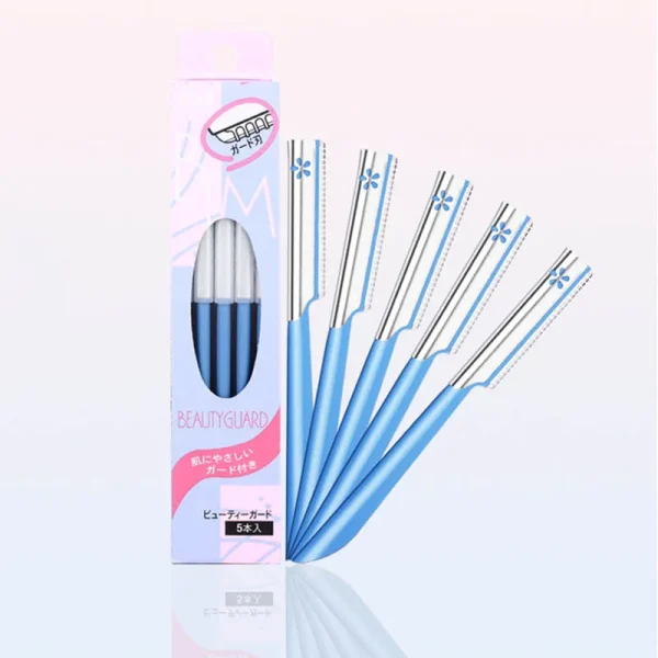 3/5pcs Eyebrow Epilator Sets for Women Makeup Beauty Eyebrows Hair Removal Styling Tool Steel Blade Facial Sourcil Razor Trimmer - Image 2