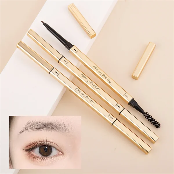 5 Colors EyeBrow Pen Make-up for Women Double Head Eyebrow Pencil Long Lasting Waterproof Mascara Enhance Cosmetics Beauty Women - Image 6