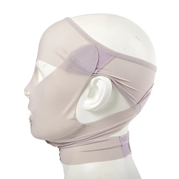 3D Reusable Breathable Beauty Women Anti Wrinkle Slimming Bandage V Shaper Full Face Lift Sleeping Mask - Image 4