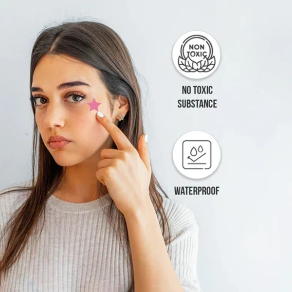 600PCS/Set Star Pimple Patch Acne Colorful Invisible Acne Removal Skin Care Stickers Concealer Face Spot Beauty Makeup Tools - Image 3