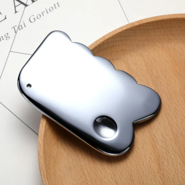 Terahertz Gouache Scraper Facial Massager for Face Skincare Beauty Lift Device Body Neck Slimming Guasha Massage Tool Gua Sha - Image 4