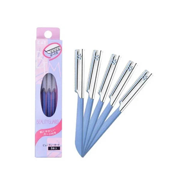 5pcs eyebrow epilator sets for women Makeup Beauty Eyebrows Hair Removal Styling Tool steel blade Facial Razor trimmer - Image 4
