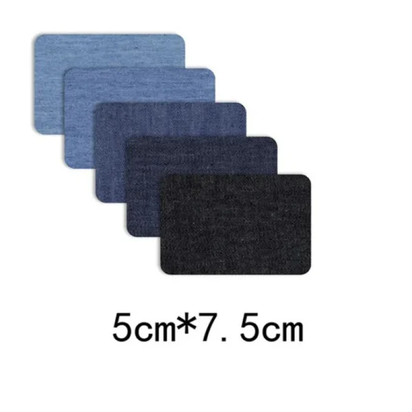 Fabric Iron On Patches Appliques (With Glue Back) Elbow Patches Repair Pants For Jean Clothing And Jean Pants Apparel - Image 6