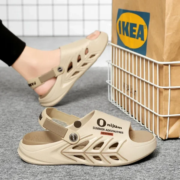 Slipper Men Slippers Summer Man Slippers Walk Around Home House Shoes Flip Flop Slipers Men's Comfortable Slipper Men's slippers - Image 4