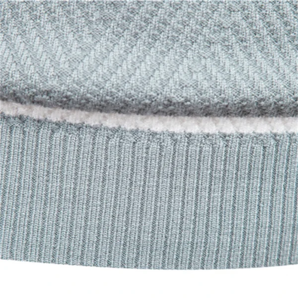 New Autumn Pullover Men's Sweater O-neck Patchwork Long Sleeve Warm Slim Sweaters Men Casual Fashion Sweater Men Clothing - Image 5