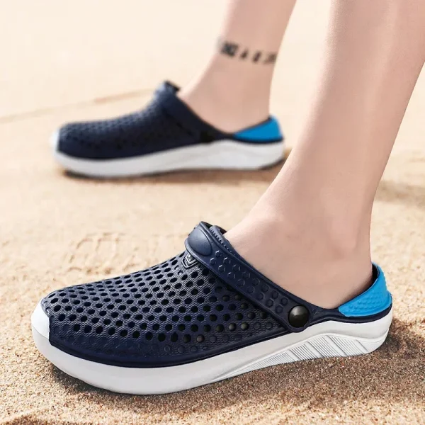 Men's slippers Comfortable Men's Sandal House Slippers Man Summer Shoes Sale Original Brands Shoes Genuine Mens Slipper Slides - Image 5