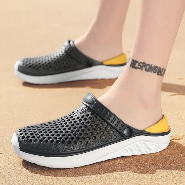 Men's slippers Comfortable Men's Sandal House Slippers Man Summer Shoes Sale Original Brands Shoes Genuine Mens Slipper Slides - Image 3
