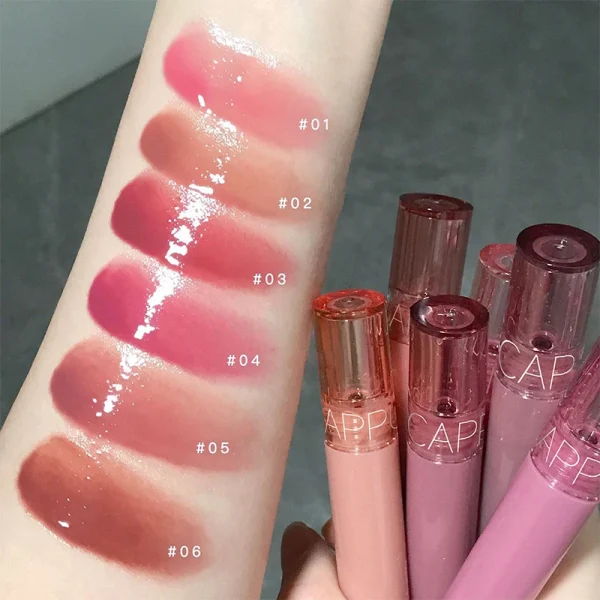 Beauty Juice lip glaze gummy jelly mirror water gloss lip glaze female affordable lipstick student makeup - Image 2