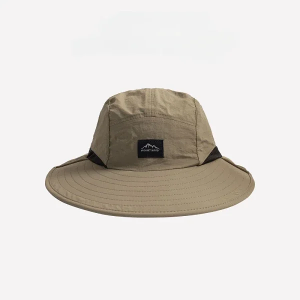 Unisex Summer Wide Brim Waterproof and Quick-drying Panama Caps Outdoor Visor Bucket Hats Mesh Breathable Sun Hat with Neck Flap - Image 4