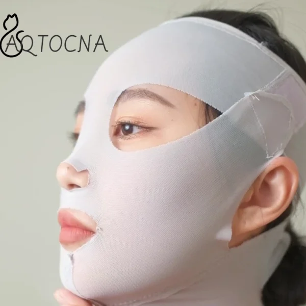 3D Reusable Breathable Beauty Women Anti Wrinkle Slimming Bandage V Shaper Full Face Lift Sleeping Mask