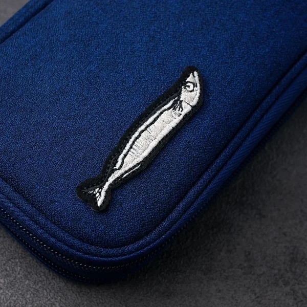 Fish Size:1.4x6.6cm Patch for Clothing Iron on Embroidered Sewing Applique Cute Fabric Badge DIY Apparel Accessories - Image 3