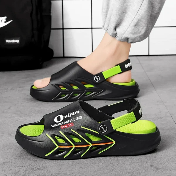 Slipper Men Slippers Summer Man Slippers Walk Around Home House Shoes Flip Flop Slipers Men's Comfortable Slipper Men's slippers - Image 6
