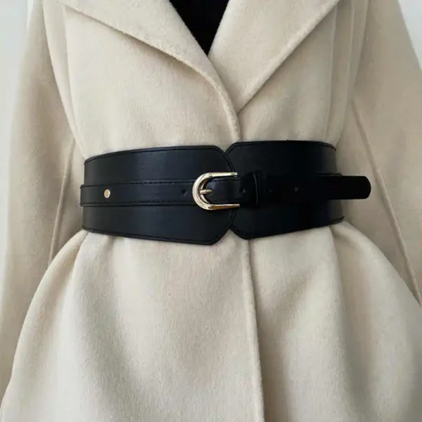 Corset Wide Leather Belt Is The Perfect Accessory/Leather Waist Belt For Women/Wide Waist Belt/Gift For Girlfriend