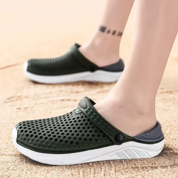 Men's slippers Comfortable Men's Sandal House Slippers Man Summer Shoes Sale Original Brands Shoes Genuine Mens Slipper Slides - Image 6