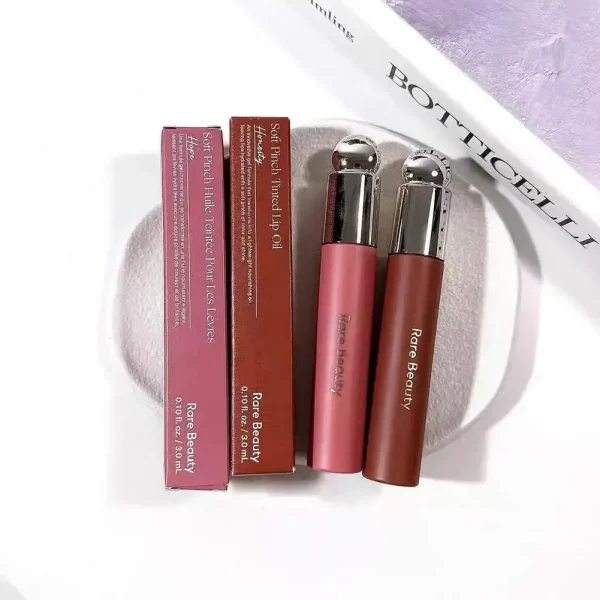 3ml For Rare Beauty Soft Pinch Tinted Lip Oil Liquid Lipstick gloss Honesty Serenity Highlighte Moisturizing Lip Glaze Blush - Image 4