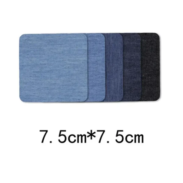 Fabric Iron On Patches Appliques (With Glue Back) Elbow Patches Repair Pants For Jean Clothing And Jean Pants Apparel - Image 5