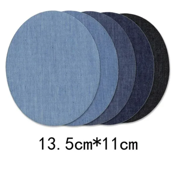 Fabric Iron On Patches Appliques (With Glue Back) Elbow Patches Repair Pants For Jean Clothing And Jean Pants Apparel - Image 3