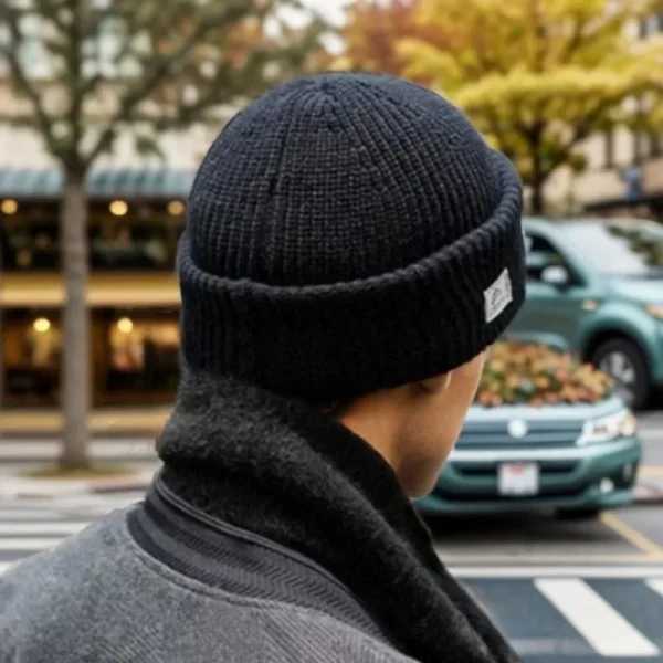 Winter 2 in1 Mask Beanies Hats Warm Knitted Balaclava Hats Windproof Solid Full Face Ski Bonnet Tactical Cycling Earmuffs Cap - Image 5