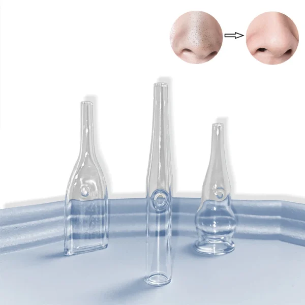 Blackhead Removal Glass Pipes Face Pore Cleanser Beauty Machine Vacuum Suction Facial Care Accessories Skin Care Supply 3 Style - Image 5