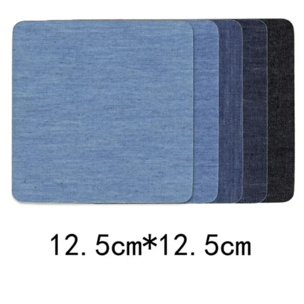 Fabric Iron On Patches Appliques (With Glue Back) Elbow Patches Repair Pants For Jean Clothing And Jean Pants Apparel - Image 4