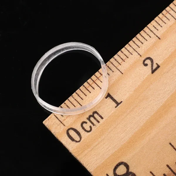 Clear Ponytail Ropes Rubber Bands Holder Elastic for Women Girls Bind Tie Holder Hair Accessories Hair Styling Tools - Image 6