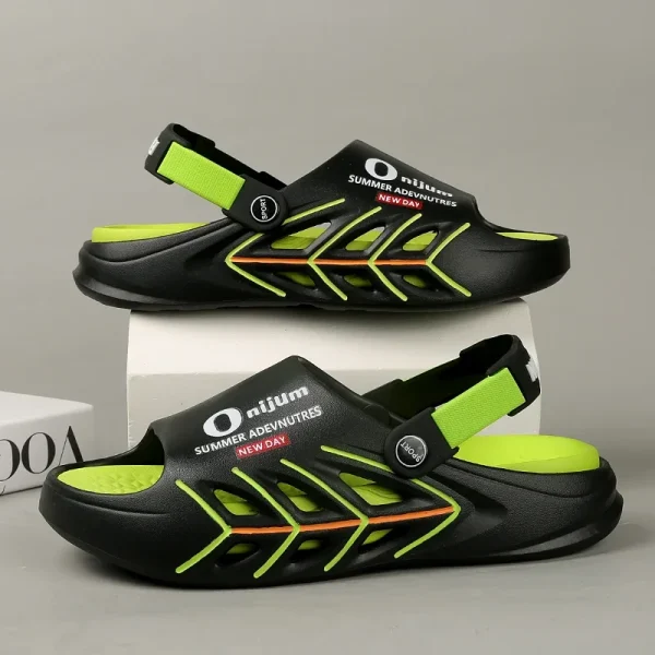 Slipper Men Slippers Summer Man Slippers Walk Around Home House Shoes Flip Flop Slipers Men's Comfortable Slipper Men's slippers - Image 2