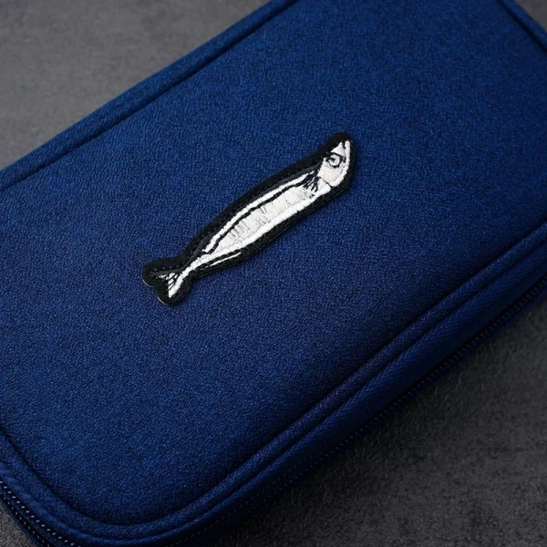 Fish Size:1.4x6.6cm Patch for Clothing Iron on Embroidered Sewing Applique Cute Fabric Badge DIY Apparel Accessories - Image 4