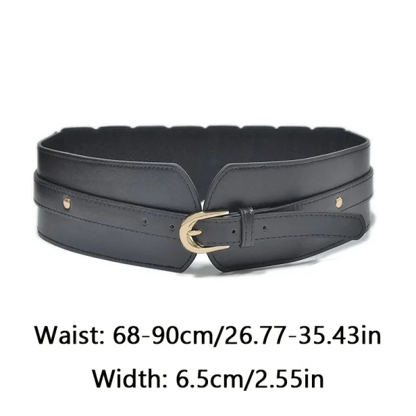 Corset Wide Leather Belt Is The Perfect Accessory/Leather Waist Belt For Women/Wide Waist Belt/Gift For Girlfriend - Image 5