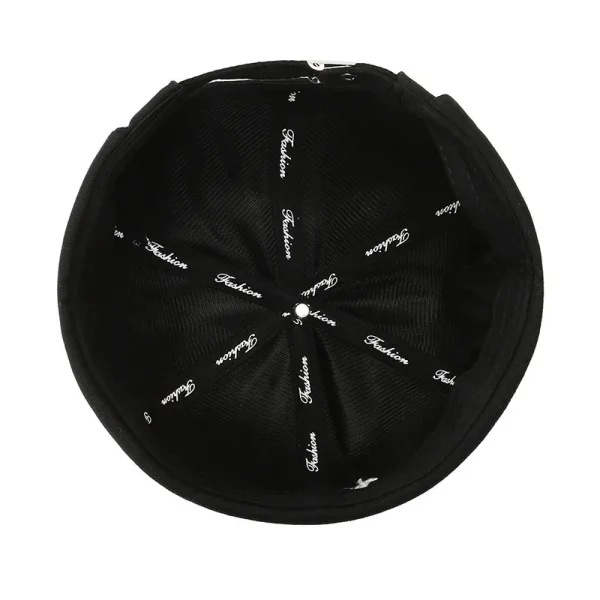 New Hat For Men And Women In Spring And Autumn Brimless Hat Hip Hop Hat Without Brim - Image 4