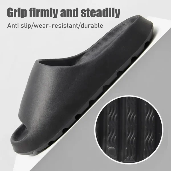 Coconut Slippers Cloud Thick-soled Sandals Summer Fashion Soft Bottom Beach Men Slippers Women's Sandals  EVA Slides - Image 3